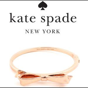 kate spade | Rose Gold Bow Bangle